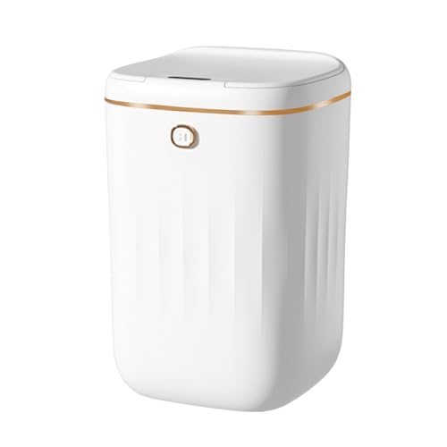Automatischer Mülleimer kann sensor elektrischer Müllbehälter 20l Langable wasserdichtes sauberes modernes Design für Küchenbad Wohnzimmer PP Material (Batteriestyp benötigt 2PCS AA Batterie) von Ldafava