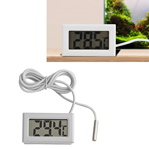 Digitales Thermometer, Mini-LED-Anzeige, digitaler Temperatursensor, Digitales LCD-Thermometer für Zuhause, Büro, Gewächshaus und Aquarium von Ldafava