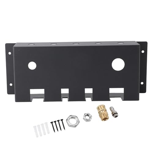 Druckscheibe Halter Wand montiert Edelstahl Organizer Rack für Düse Zauberstab Erweiterung Storage Schnellverbindung Zubehör Home Garage Tool Organisation von Ldafava