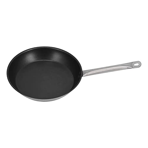 Edelstahl -Bratpfanne Nicht -Stick -Stripry Pan -Omelett -Pfannkuchen -Pfannkuchen -Maker mit einem Griff von Ldafava