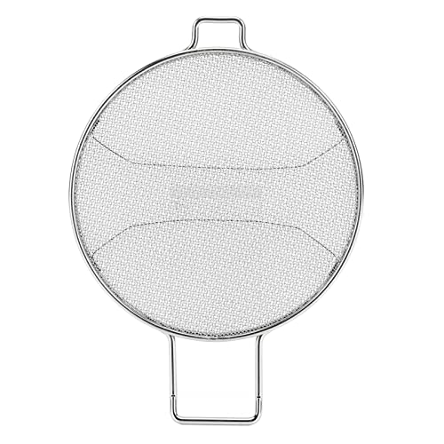 Edelstahl -Splitterschild -Austausch für Foodi Ig651 Fritteuszubehör abtrennbare Geschirrspüler Safe Netzdesign verhindert Ölspritzer und hält die Küche sauber von Ldafava