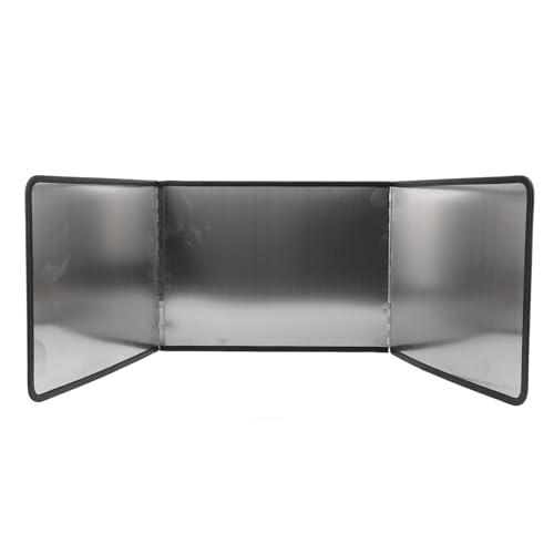 Faltbarer Herd Splatter Grease Shield Nicht -Stick -Spots -Splitter -Bildschirm Küche Backsplash Protektor Edelstahl (30x40x40cm) von Ldafava