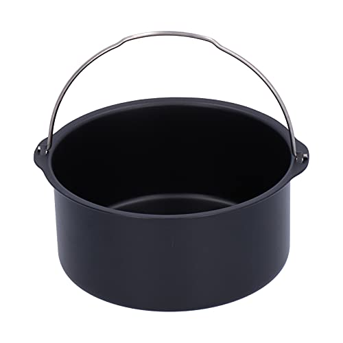 Fritteuszubehör Kuchen -Fass -Pizza -Pfanne Nicht -Stick -Backware -Set zum Backen von Kuchen Pizzas Lasagna Eintöpfe Kohlenstoffstahl Küchenwerkzeug 2 Stück (Ldafavaa7e40v-11) von Ldafava