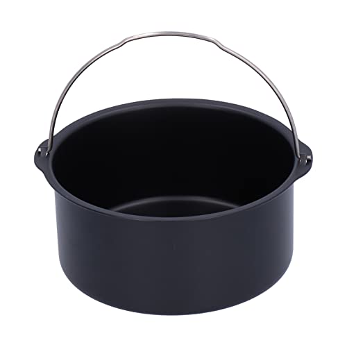 Fritteuszubehör Kuchen -Fass -Pizza -Pfanne Nicht -Stick -Backware -Set zum Backen von Kuchen Pizzas Lasagna Eintöpfe Kohlenstoffstahl Küchenwerkzeug 2 Stück (Ldafavaa7e40v-12) von Ldafava