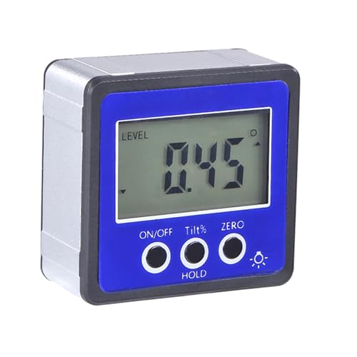 Horizontaler Winkelmesser Digitaler Protrinktor Neigungsmesser Elektronischer Spiegel Box Magnetische Basis -Messwerkzeuge rot (3) von Ldafava