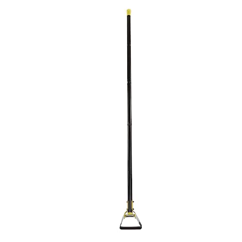 Hula Hoe Unkraut Hacke Garden Tool 4.76 Fuß Langstahl aus rostfreiem Stahl Verstellbarer Länge Push -Ziehendesign für effiziente Unkrautentfernung und Bodenlockerung von Ldafava