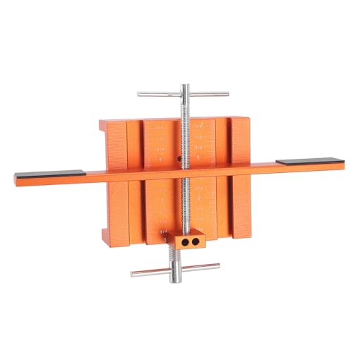 Kabinettstür Montage Jig Premium Aluminiumlegierung Schrank Hardware Jig -Jig -Tool mit Stützarmklemme für zusätzliche Unterstützung Küchenbad Garderobe Installation von Ldafava