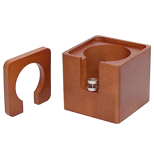 Kaffee Portafilter Halter Station Premium Holz Kaffee Portafilter Tamping Ständer für 51 mm 54 mm 58 mm Espresso -Zubehör Home Barista Cafés Cafés von Ldafava