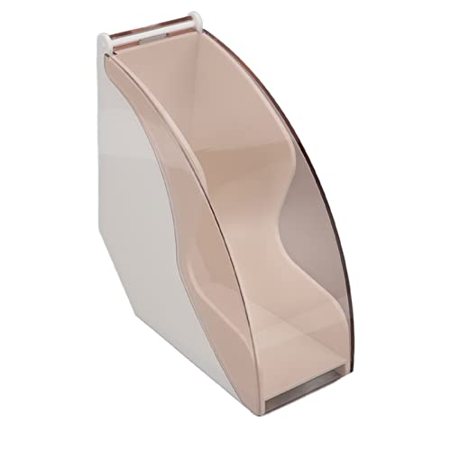 Kaffeefilterpapier Aufbewahrungsbox staubdes Plastikfilterhalter Ständer mit Deckung für Küchentheke Kaffee -Bar Büro Haus 73 x 125 x 133 mm (Weiß) von Ldafava