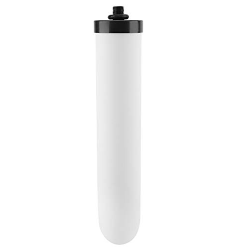 Keramikwasserfilterelement hohe Effizienz 0,1 & mgr; m Filtration reines sauberes Wasser für Schwerkraftfiltersysteme Desktop Wasserhahn Wasserfilter Keramikschale Aktivkohlekern von Ldafava