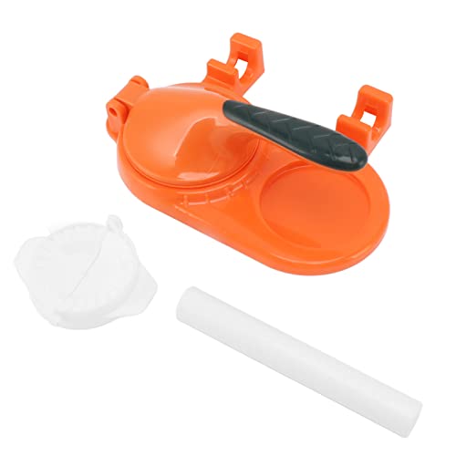 Knödel Maker Dumpling Press Knödelmaschine Multifunktion manualer Knödelform zum Drücken von Knödelhaut für Familien Restaurants Abs Material 3 Zubehör inklusive inklusive (Typ a) von Ldafava