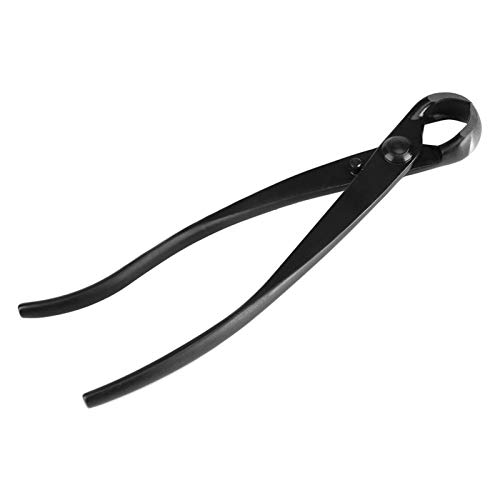 Knopfschneider Ast Cutter Bonsai Cutter Hochwertige Zinklegierung Rundkante Konkavenschneider für Gartenbonsai -Werkzeuge Schwarz 8 Zoll 204 mm von Ldafava