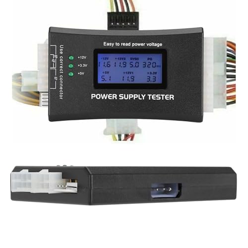 LCD Computer Leistungstester, 20/24 4/6/8-poliges ATX-Netzteil, Computer-Host-Inspektions- und Wartungstester-Tool mit Summer und LCD-Display LCD Computer Leistungstester, 20/24 4/6/8-poliges ATX-Netzteil, Computer-Host-Inspektions- und Wartungstester-Tool mit Summer und LCD-Display von Ldafava