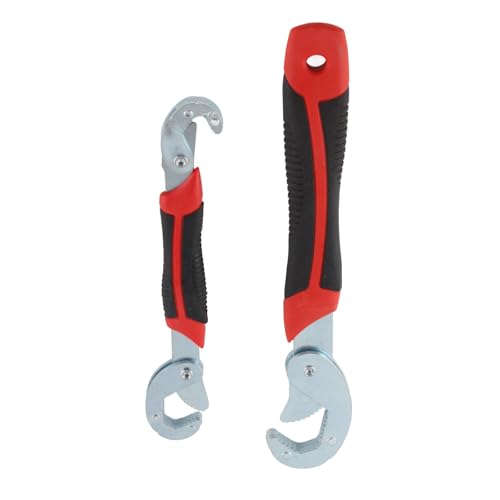 Ldafava 2pcs Selbsteinstellungsschlüssel Set Multifunktion 9‑ 32 mm Universal Quick Grip Pipe Spanner Ldafava 2pcs Selbsteinstellungsschlüssel Set Multifunktion 9‑ 32 mm Universal Quick Grip Pipe Spanner von Ldafava