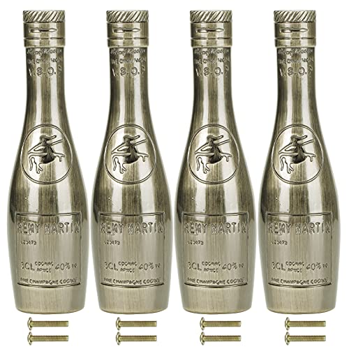 Ldafava 4 eingestellte Türgriff Retro Zinklegierung Weinflasche Form Schrank Schrankschublade Pull Griff (Bronze) von Ldafava