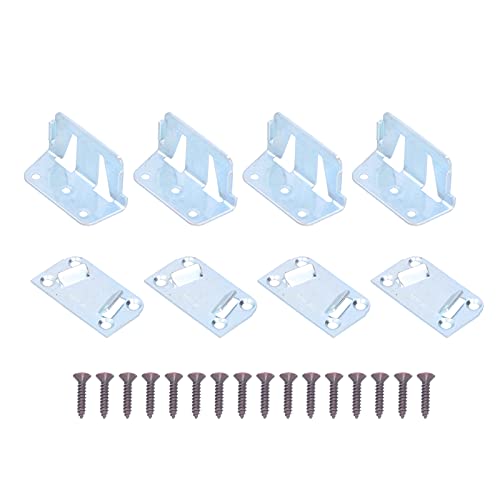 Ldafava 4PCS -Bettschienerhalterungen tragbarer Edelstahl -Lager mit starken Bett Ersatzteilen Ldafava 4PCS -Bettschienerhalterungen tragbarer Edelstahl -Lager mit starken Bett Ersatzteilen von Ldafava