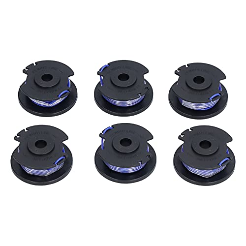 Ldafava 6PCS String Trimmer Ersatz Spool Linie für 18/24/40V Weeder Akku Trimmer von Ldafava