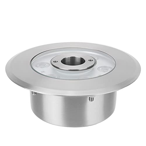Ldafava AC12V LED Unterwasserlampe IP68 wasserdichtes Pool Licht mit Edelstahlkörper und geschmiedetem Glas für Schwimmbadbrunnen und Dekoration im Freien (6W Buntes Licht) von Ldafava