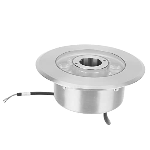 Ldafava AC12V LED Unterwasserlampe IP68 wasserdichtes Pool Licht mit Edelstahlkörper und geschmiedetem Glas für Schwimmbadbrunnen und Dekoration im Freien (9W farbenfrohes Licht) von Ldafava