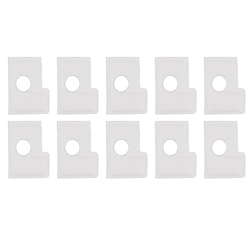 Ldafava Chainsaw Air Filter 10pcs Dual -Layer -Hochleistung Effiziente Luftfiltration Langlebige Baumwollersäure für MS180 MS170 Kettensäge 87x63mmmmmmm von Ldafava
