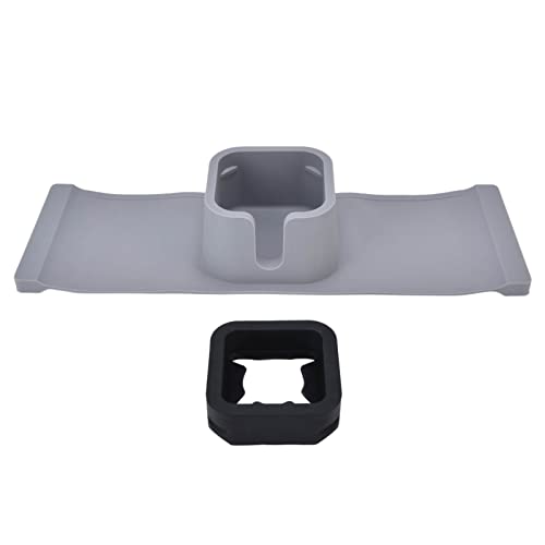 Ldafava Cup Halter Couch Arm Cup Halter Sofa Arm Tasse Tablett Silikonkörper für Wohnzimmer Balkon (Grau) von Ldafava