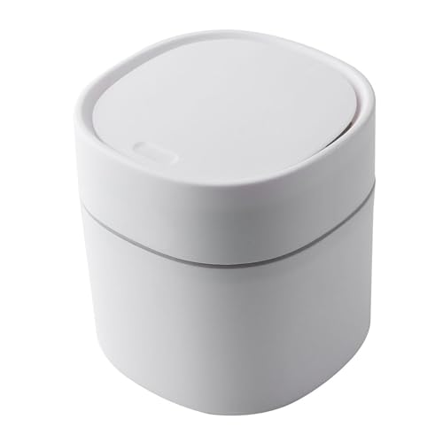 Ldafava Desktop -Müll kann kleiner Kunststoff mit Deckel Nordic Design für Esstisch Desk Büro Kitchen Schlafzimmer Aufbewahrungsbehälter Ldafava Desktop -Müll kann kleiner Kunststoff mit Deckel Nordic Design für Esstisch Desk Büro Kitchen Schlafzimmer Aufbewahrungsbehälter von Ldafava