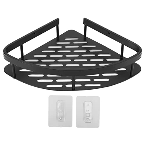 Ldafava Dreieckiger Duschregal Punch rostfeste Aluminium -Duschschalte mit hohler Grund für Badezimmertoilette (1 Stufe) von Ldafava
