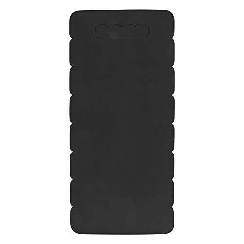 Ldafava Eva Garden Knie -Pad -Knie -Matte Beschützer mit Griff Bequeme haltbare wasserdichte multifunktional für Gartencamping -Yoga -Haustier Schwarz Blau 45.2x20.8x2.2cm (Schwarz) von Ldafava