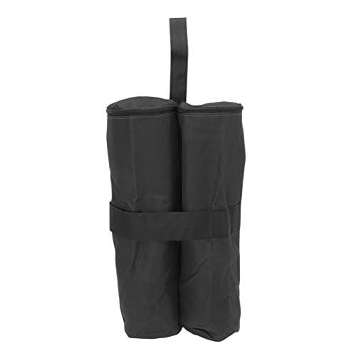 Ldafava Extra große Gewichte Sandbeutel Hochleistungswinddicht wasserdicht für Pop -Up -Baldachin im Freien im Freien im Außenschild Zelt Pavillon aus 600d Oxford Stoff 238g (Schwarz) von Ldafava