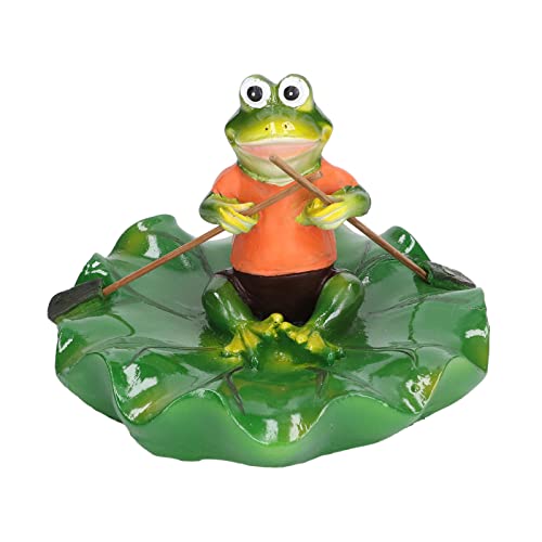 Ldafava Harz Floating Lotus Blatt Frösche Ornament Simulation Fischteich Brunnen Landschaftsdekor für Gartenpool Teich Rockerie Brunnen Synthetisches Harz 16x10.5cm 291g Ldafava Harz Floating Lotus Blatt Frösche Ornament Simulation Fischteich Brunnen Landschaftsdekor für Gartenpool Teich Rockerie Brunnen Synthetisches Harz 16x10.5cm 291g von Ldafava
