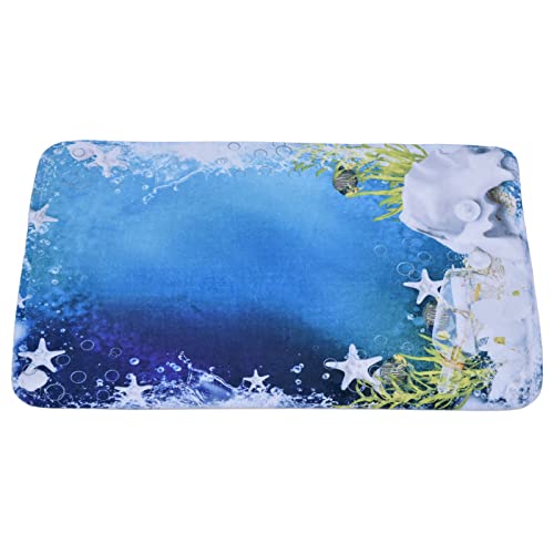 Ldafava Haushaltsbadboden Teppich Teppich Weiche Flanellmatte Super Anti -Schlupf Wasser absorbierende Staubentfernung statische Stromverhütung für Badezimmer Küche Wohnzimmer (40 * 60 cm) von Ldafava