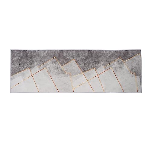 Ldafava Küchenmatte Anti -Schlupf -Wasser -Absorption Weicher Runner Teppich 40x120 cm Polyestergrau Goldlinien für Küchen Wohnzimmer Schlafzimmer Ldafava Küchenmatte Anti -Schlupf -Wasser -Absorption Weicher Runner Teppich 40x120 cm Polyestergrau Goldlinien für Küchen Wohnzimmer Schlafzimmer von Ldafava