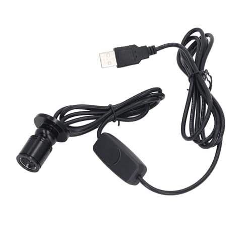 Ldafava Mini-Strahler 5V, Mini-Spot-Lichter, heller USB-dimmbarer LED-Strahler mit 6,6 Fuß langem Kabel für Vitrine, Schmuck, Schrank, Veranda (Natürliches Licht 4000K) von Ldafava