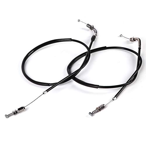 Ldafava Motorrad-Drossel kabel Set Hochwertiges Öldraht-Ersatz set Kompatibel mit CB350 CL360 CB400 CB550 CB750 FT500 Langlebiges Gummistahl material Einfache Installation von Ldafava