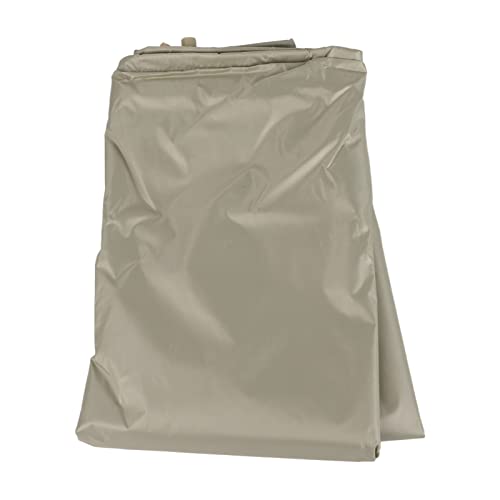 Ldafava Open Air Swimming Pool Roll Deckung Hochleistungswaterfestem Beschützer für Garten im Freien beige 190T Polyester TAFT silberbeschichtetes Stoff S M L Größe (S: 490 * 96 cm) von Ldafava