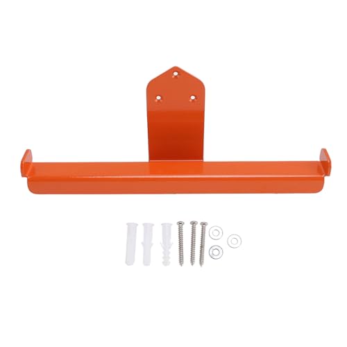 Ldafava Rucksackblattgebläse Kleiderbügel Hochleistungs -Kohlenstoffstahl -Wandhalterung für Garage Workshop Organisation Orange 29.2x11.4 cm von Ldafava