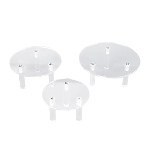 Ldafava Runde Acryl -Display -Stand Set 3 Stcs Robus moderne elegante Juwelier -Steigerständer für Ringe Ohrringe Uhren Mini -Figuren Einzelhandelsgeschäfte Home Decor Acrylmaterial 12 cm Ldafava Runde Acryl -Display -Stand Set 3 Stcs Robus moderne elegante Juwelier -Steigerständer für Ringe Ohrringe Uhren Mini -Figuren Einzelhandelsgeschäfte Home Decor Acrylmaterial 12 cm von Ldafava