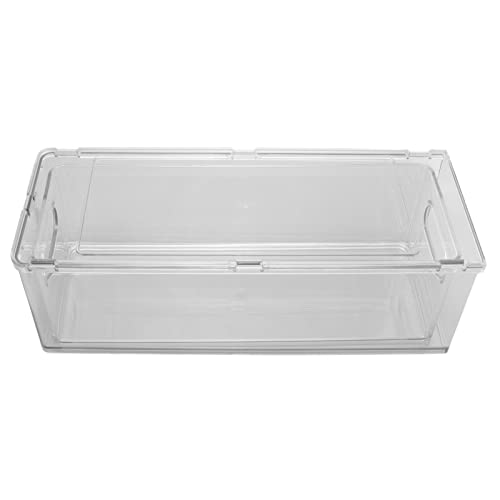 Ldafava Schubladenspeicherbox Multifunktional stapelbarer Badezimmer Organizer für Waschtisch -Arbeitsplatte unter Waschbeckenschrank Haustier Kunststoff klares Abteil (3 Liter) von Ldafava