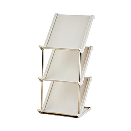 Ldafava Slant Schuhspeicherständer Mehrschichtschuh -Rack -Organizer Raumsparungsklappschuheschelf für Home -Eingangswohnheime Kunststoff aus Edelstahl von Ldafava