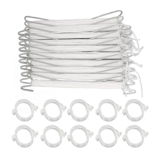 Ldafava Tomatenstützen Haken Pflanzenklettern Clips Edelstahl Gartenhaken mit Schnur für Tomatengurken Kirsch Gemüse 10pcs Ldafava Tomatenstützen Haken Pflanzenklettern Clips Edelstahl Gartenhaken mit Schnur für Tomatengurken Kirsch Gemüse 10pcs von Ldafava