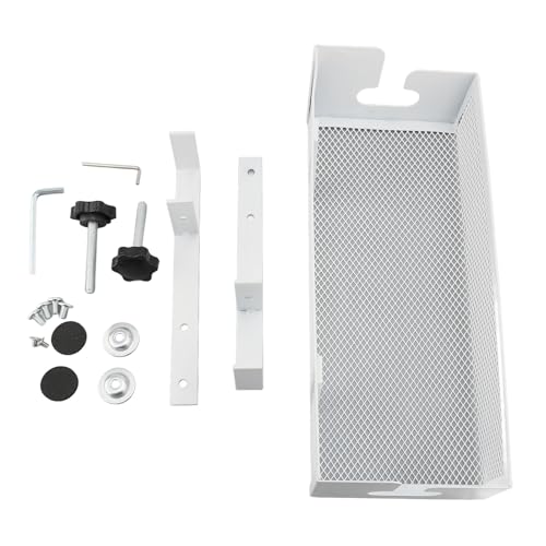 Ldafava Unter dem Schreibtisch Kabelverwaltungsschale weiß Sturdes Maschenkabel -Organizer kein Bohrer Installationskabel Organizer für Office Home von Ldafava