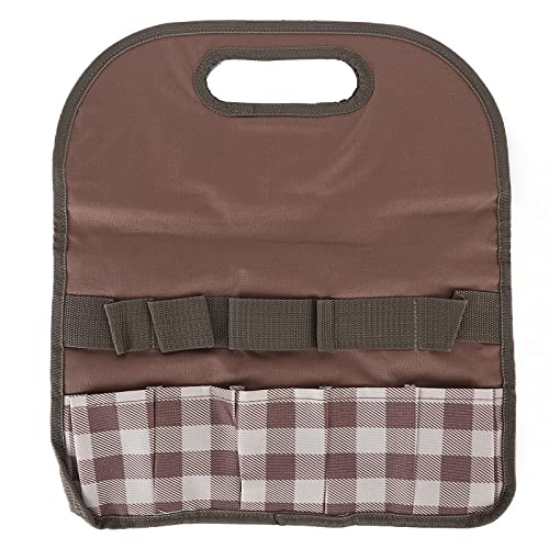 Ldafava Werkzeugtasche große Kapazität Farbanpassung tragbarer Garten Haushalt Holzbearbeitungswerkzeug Aufbewahrungsbeutel (Kaffeesraster) von Ldafava