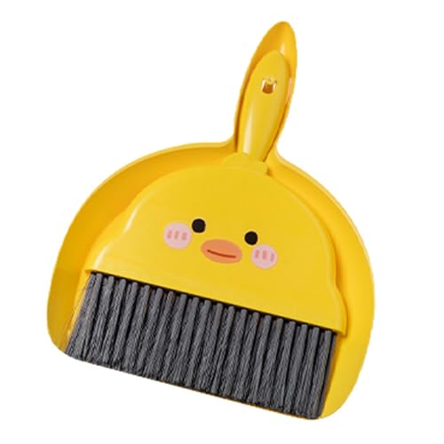 Mini -Besen und Dustpan Set tragbarer dauerhafter Desktop -Reinigungswerkzeuge für Kinderstudenten Home Office PP Pet Material Kompakt Größe 2 Stück Kombination aus von Ldafava