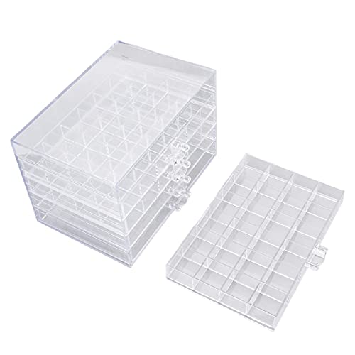 Nagelkunst Ornament Aufbewahrungsbox 5 Schicht Transparent Klassifizierungswerkzeugkasten für Heimschlafzimmer Nagelkunst Ornament Aufbewahrungsbox 5 Schicht Transparent Klassifizierungswerkzeugkasten für Heimschlafzimmer von Ldafava