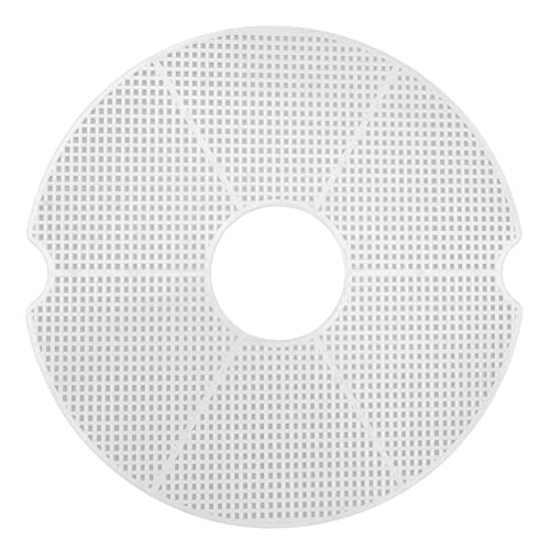 Nahrungsmittel -Dehydrator -Netzblätter Nicht -Stick -Silikon -Trocknungsschalen für Obst Gemüse Cracker und Kreischfutter weiß 3,0 Unzen Nahrungsmittel -Dehydrator -Netzblätter Nicht -Stick -Silikon -Trocknungsschalen für Obst Gemüse Cracker und Kreischfutter weiß 3,0 Unzen von Ldafava