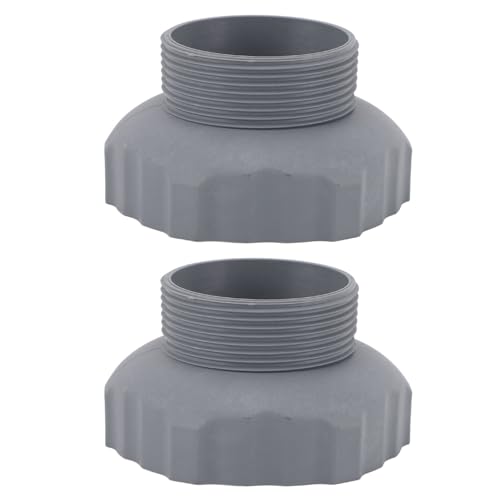 Poolschlauch -Adapter 11239 Haltbarer Kunststoff über gemahlenem Pool Skimmerschlauchadapter für Intenx -Wandbeschläge Schwimmbäder Zubehör 2 Pack von Ldafava