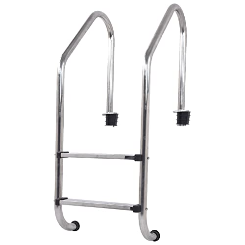 SL215 Schwimmbäder Leiter Edelstahl Pool Rolltreppe 2 Stufen Anti -Schlupf -Pool -Pedalleiter von Ldafava
