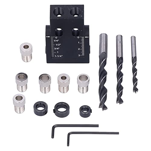 Schrägloch -Locator 15 ° Taschenschnee Löcher Jig Kit Holzbearbeitung Positionierer mit Bohrerbits Schrägloch -Locator 15 ° Taschenschnee Löcher Jig Kit Holzbearbeitung Positionierer mit Bohrerbits von Ldafava