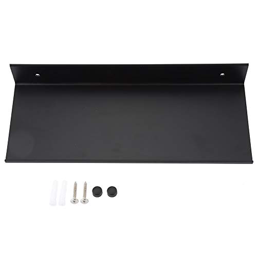 Schwarzes Badezimmer einschicht Raum Aluminium Matte Rack Regale Robustes Multi -Funktions -Regal für Küchenbad Aufbewahrungsorganisator Umweltschutz Luftfahrt Legierung langlebig (40 cm) von Ldafava