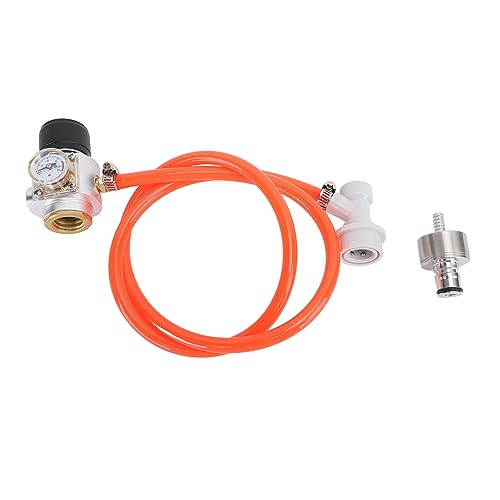 Soda -Adapter -Schlauch -Kit mit Messgerät Premium -Aluminium Kunststoffkupferkonstruktion G1/2 Innengewindedesign zum Messung des Drucks in Bierfässern und Soda -Maschinen Soda -Adapter -Schlauch -Kit mit Messgerät Premium -Aluminium Kunststoffkupferkonstruktion G1/2 Innengewindedesign zum Messung des Drucks in Bierfässern und Soda -Maschinen von Ldafava